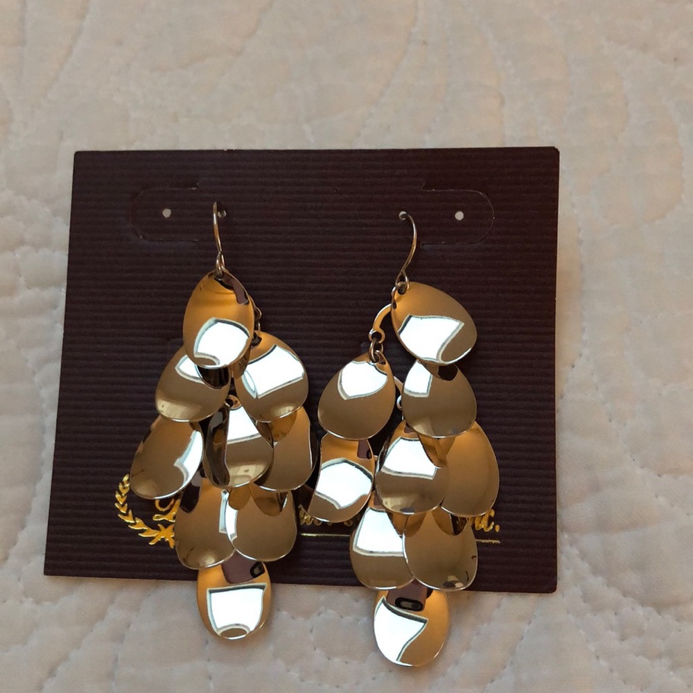 Silver earrings